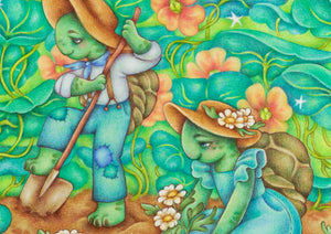 Companion Planting - Original Illustration