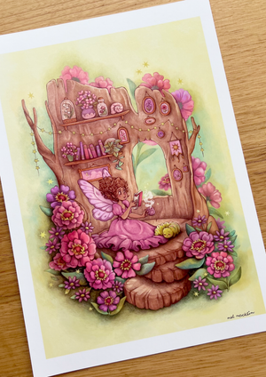 Cosy Book Nook - Fine Art Print