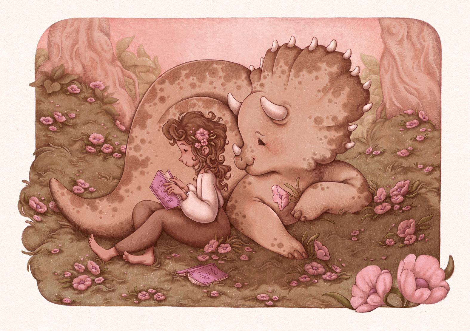 Fabled Friends- Fine Art Print