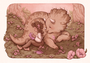 Fabled Friends- Fine Art Print