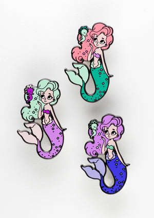 Starry Siren Enamel Pins