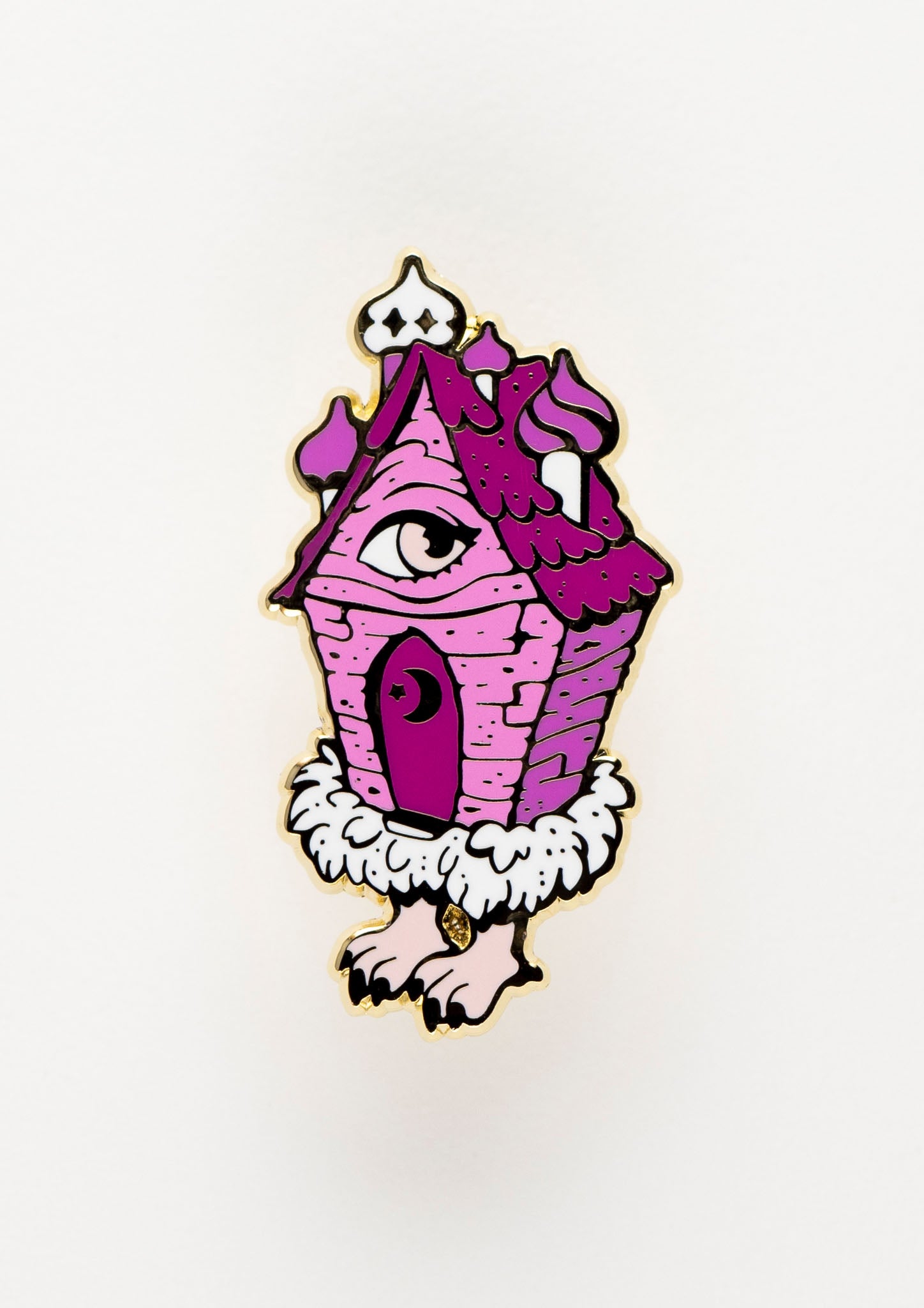 Baba Yaga's Hut Enamel Pin