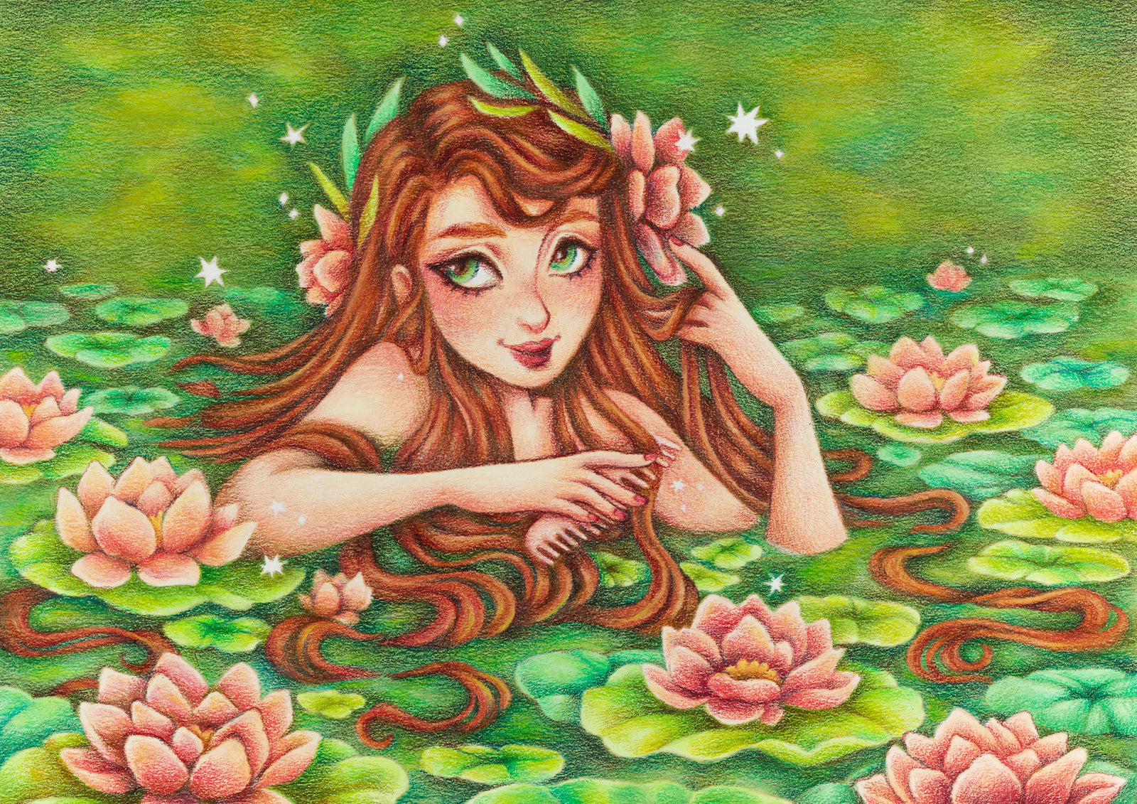 Rusalka - Original Illustration