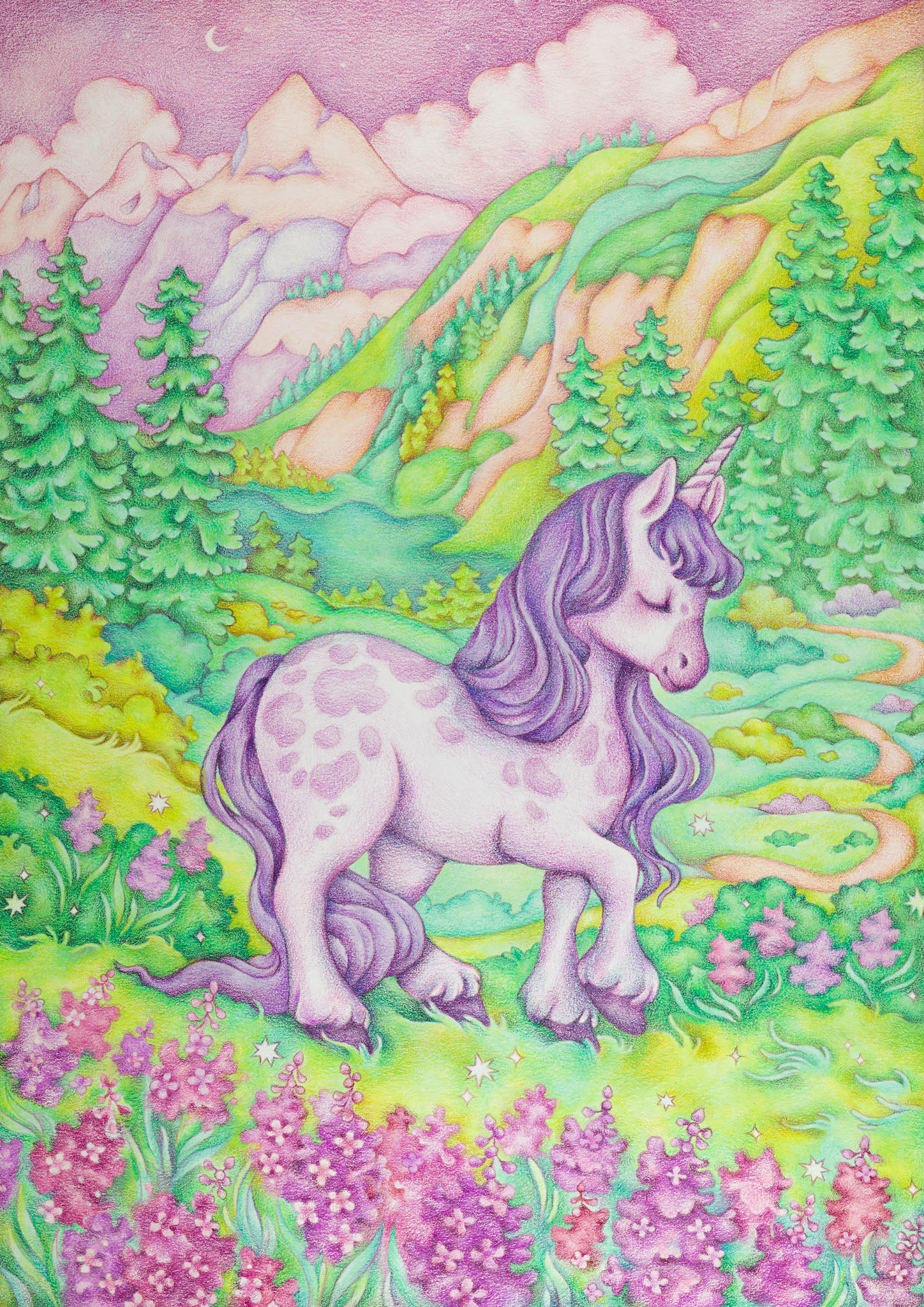 Wildflower Wayfarer - Fine Art Matte Print